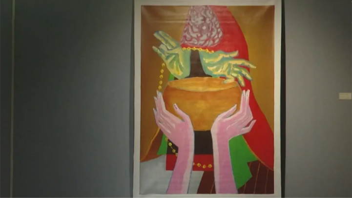 Cuộc đối thoại sắc màu của hai cha con họa sĩ